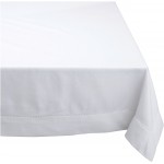 RANS Elegant Hemstitch Tablecloths 100% Cotton   150CM X 300CM  White    $79.95